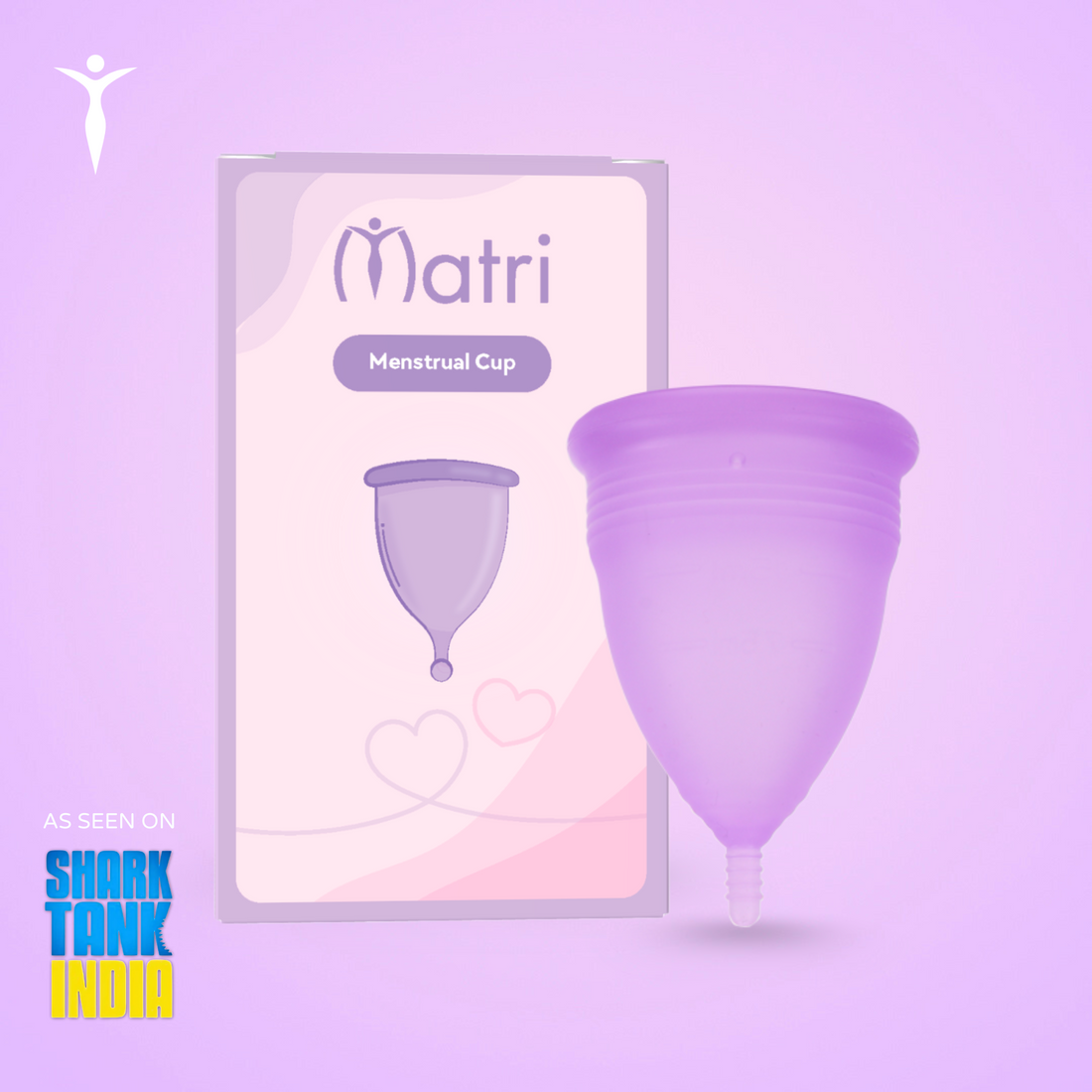 Matri Reusable Menstrual Cup, Leak-Free Comfort, All-Day Protection Matri